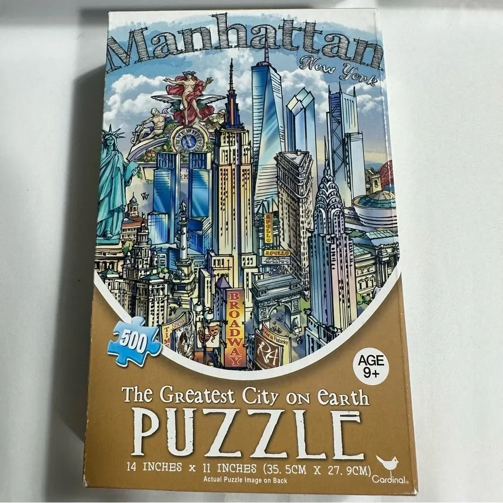 New! Bundle of 04 Family Games. Puzzles and Games